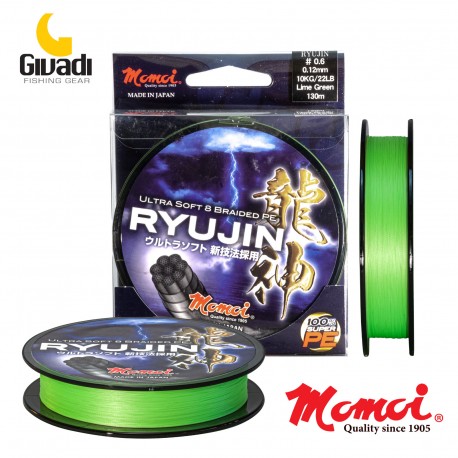 FIR RYUJIN PE BRAIDED 130m - 0,22mm / 130m / 18kg / 34kg FIR RYUJIN PE BRAIDED 130m - 0,22mm / 130m / 18kg / 34kg