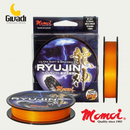 RYUJIN PE BRAIDED 130m - 0,10mm / 130m / 9kg / 17kg RYUJIN PE BRAIDED 130m - 0,10mm / 130m / 9kg / 17kg
