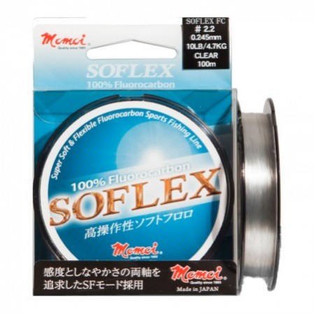 FIR SOFLEX 100% FLUOROCARBON 100m - 0.203mm / 100m / 3,6kg / 6.9kg FIR SOFLEX 100% FLUOROCARBON 100m - 0.203mm / 100m / 3,6kg / 6.9kg