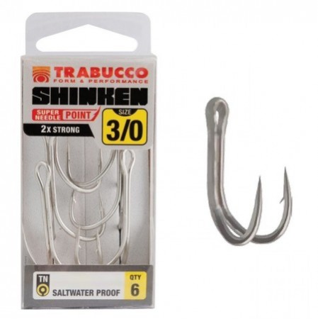 CARLIGE TRABUCCO DUBLE SHINKEN H-41 4buc/plic  - 4buc / Nr.4/0