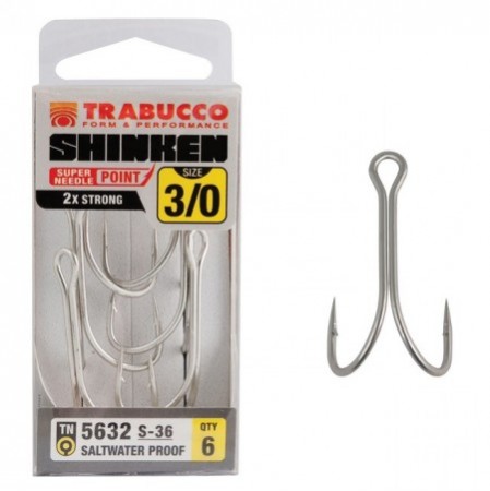 CARLIGE TRABUCCO DUBLE SHINKEN S-36 6buc/plic  - 6buc / Nr.1/0