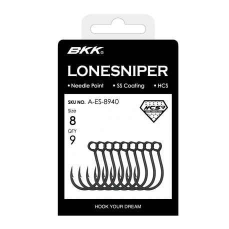 CARLIGE BKK LONESNIPER  - 9buc / Nr.6