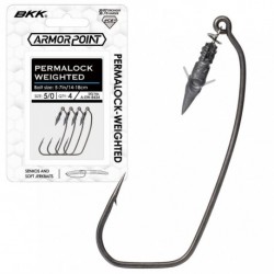 BKK ARMOR-POINT PERMALOCK WEIGHTED - 4buc / RAPITORI / Nr.3/0 / 2.63g BKK ARMOR-POINT PERMALOCK WEIGHTED - 4buc / RAPITORI / Nr.3/0 / 2.63g