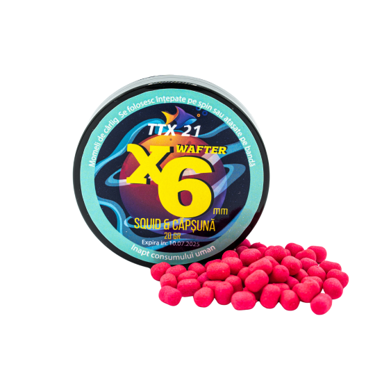 Wafter X6 TTX 21, Squid Capsuna, 20g/6mm Wafter X6 TTX 21, Squid Capsuna, 20g/6mm