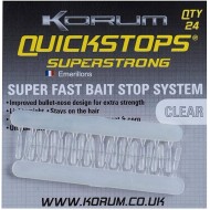 Opritoare Korum Quick Stops Superstrong 24buc/plic Opritoare Korum Quick Stops Superstrong 24buc/plic