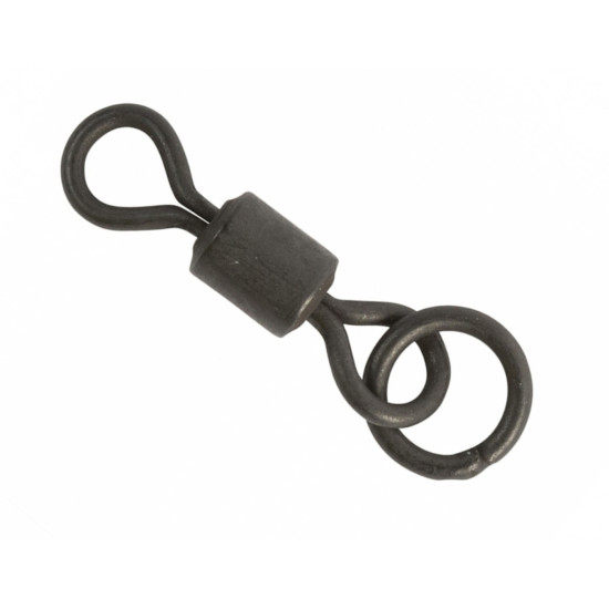 Vartej Cu Anou Avid Carp Ring Swivels, 10Buc/Plic