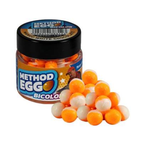 Benzar Method Egg Bicolor 6-8mm Chocolate Orange 30ml Benzar Method Egg Bicolor 6-8mm Chocolate Orange 30ml