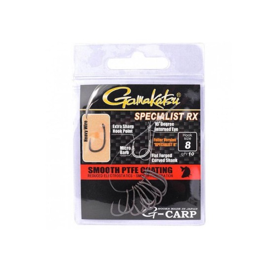 Carlige Gamakatsu G-CARPSpecialist RX nr8