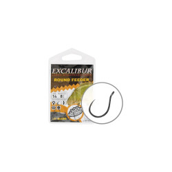 Carlige Energoteam Excalibur Round Feeder Barbless Nr.16 8buc/Plic