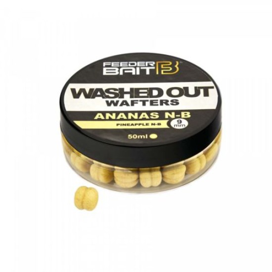 Feeder Bait Wafters Washed Out, 9mm, Ananas&N-Butyric