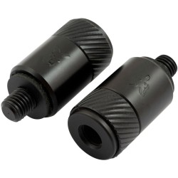 Conector Fox Black Label QR Adaptor, Negru, 2Buc/Blister