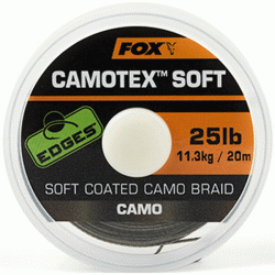 Fir Textil Fox Edges Camotex Soft, 20m, 25lbs