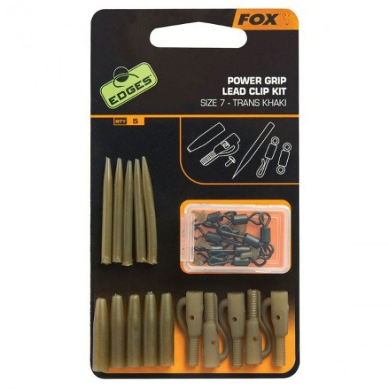 Kit Monturi Fox Edges Power Grip Lead Clip