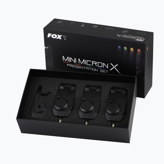 Set Avertizori Fox + Statie Mini Micron X, 3+1