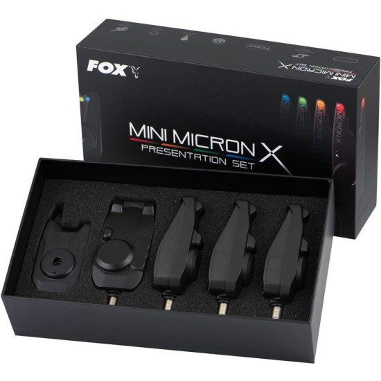 Set Avertizori Fox + Statie Mini Micron X, 4+1