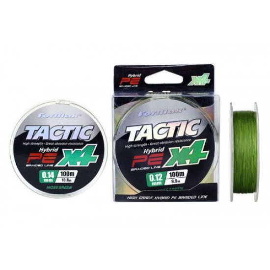 Fir Textil Tactic PE X4 / 100m / 0,10mm / 7,8kg Fir Textil Tactic PE X4 / 100m / 0,10mm / 7,8kg