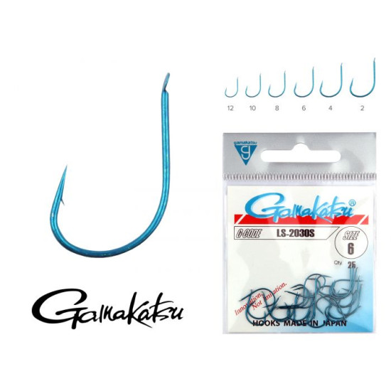 Carlige Gamakatsu LS-2030S Nr.12 25/plic Carlige Gamakatsu LS-2030S Nr.12 25/plic