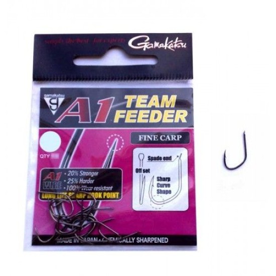 Gamakatsu, A1 Team Feeder Fine Carp Hook