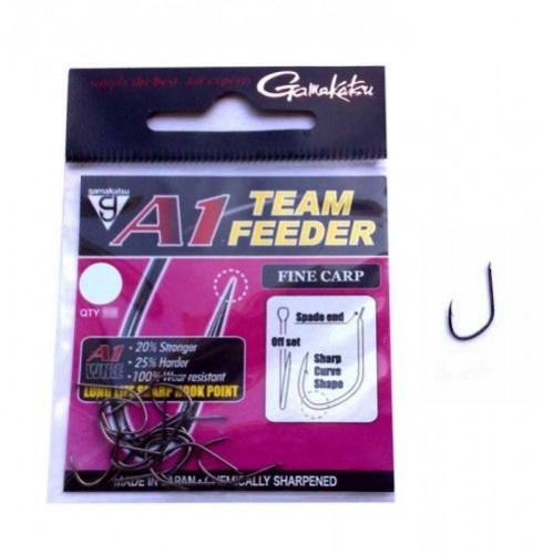Gamakatsu A1 Team Feeder Fine Carp 15 buc, Nr.10