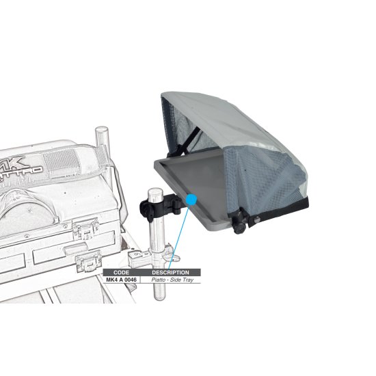 Tava laterala MK Quattro 350X250 mm Tava laterala MK Quattro 350X250 mm