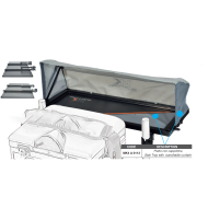 Tava laterala cu umbrela MK Quattro 700X300mm