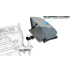 Paravan pentru tava laterala MK Quattro 50X250 mm