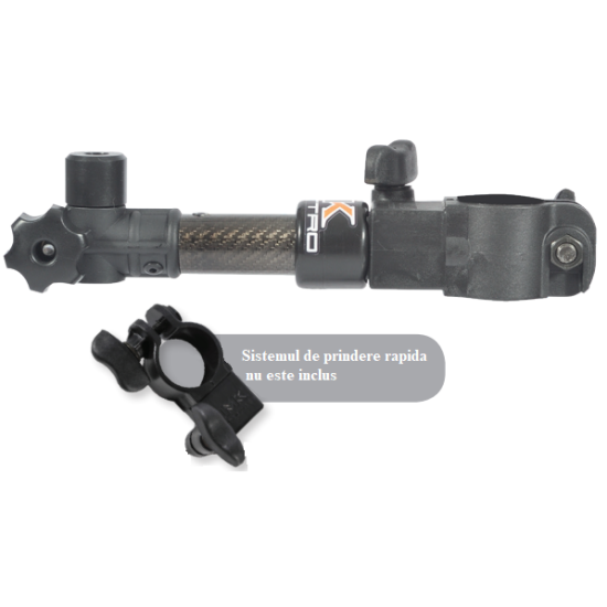 Suport juvelnic din carbon reglabil cu conectare rapida L 100mm MK Quattro Suport juvelnic din carbon reglabil cu conectare rapida L 100mm MK Quattro