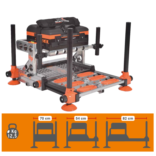 Scaun Modular Mk Quattro Raptor Viper Steel Scaun Modular Mk Quattro Raptor Viper Steel