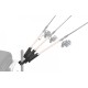 Suport Modular Triplu Pentru Lansete Preston Triple Rod Support Suport Modular Triplu Pentru Lansete Preston Triple Rod Support