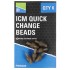 Preston ICM In-Line Quick Change Beads 6Buc/Plic