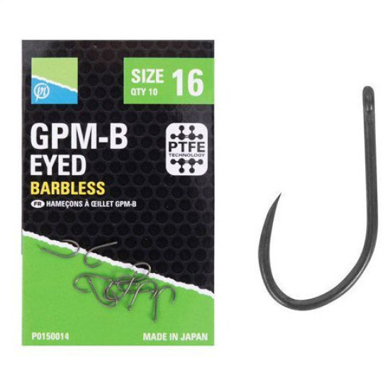 Carlige Preston GPM-B Eyed Nr.12 Carlige Preston GPM-B Eyed Nr.12