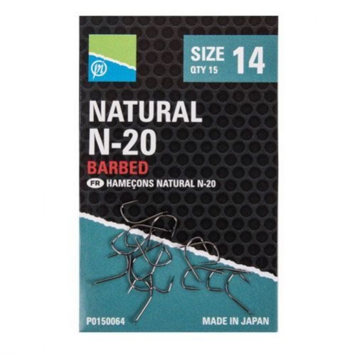 Carlige Preston Natural N-20 Nr.10