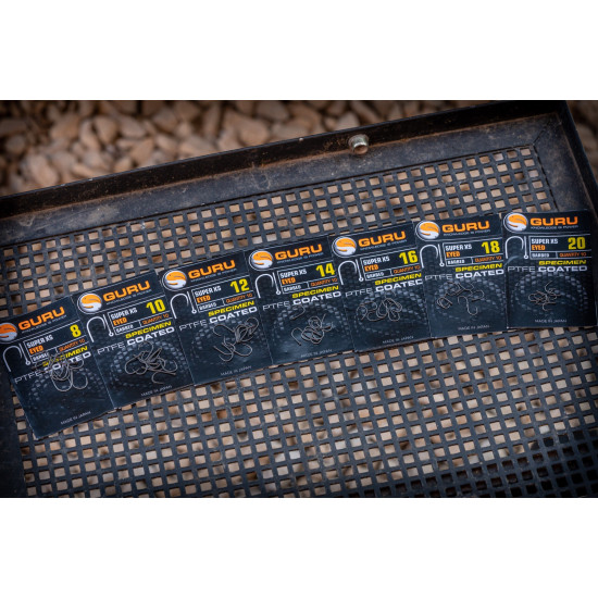 Carlige Guru Super XS Barbed Nr.8