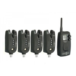 Set 4 avertizori cu statie Carp Pro Detect