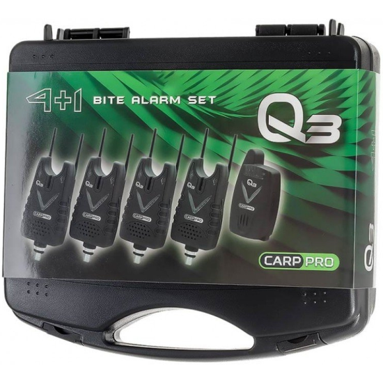 Set Avertizori + Statie Wirelles Carp Pro Q3 4+1