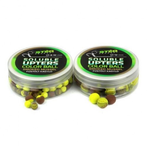 Pop-Up Solubil Steg Upters Color Ball, 12mm, Scoica Afumata