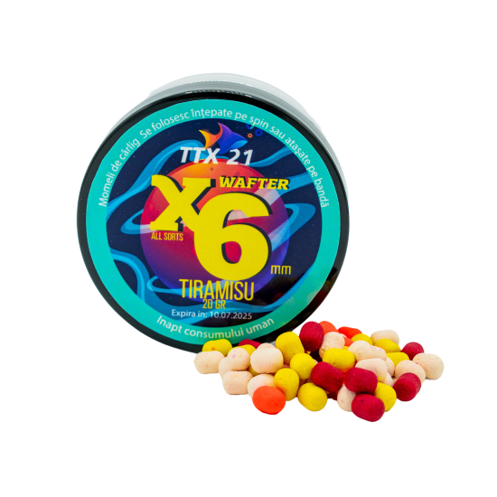 Wafter X6 TTX 21, Tiramisu, 20g/6mm Wafter X6 TTX 21, Tiramisu, 20g/6mm