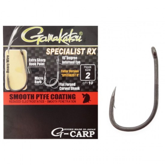 Carlige Gamakatsu G-CARP Specialist RX nr4 Carlige Gamakatsu G-CARP Specialist RX nr4