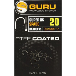 Carlige Guru Super XS Spade Barbless, 10buc/plic, Nr.10