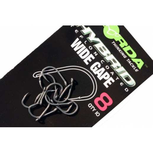 Carlige Korda Wide Gape, 10buc/plic, Nr.8