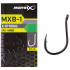 Carlige Matrix MXB-1 Barbed Eyed BLK, Nr.14