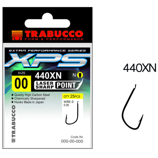 Carlige Trabucco Xps 440xn, 25 Buc/Plic, Nr. 10