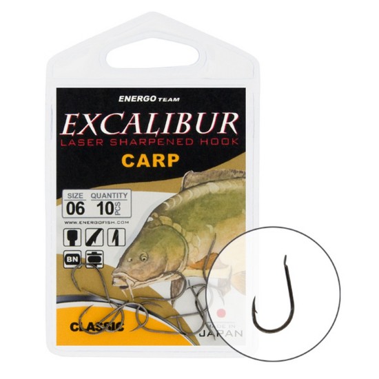 Carlige Excalibur Carp Classic NS NR 14
