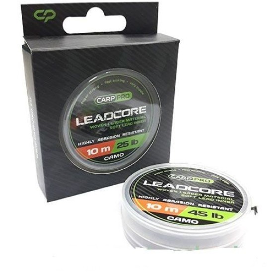 Fir Leadcore Extra Soft Camou Carp Pro 10m / 25lbs