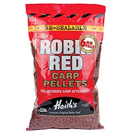 Pelete Dynamite Baits Robin Red Carp Pellets, 6mm, 900g Pelete Dynamite Baits Robin Red Carp Pellets, 6mm, 900g
