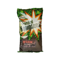 Nada Dynamite Baits Frenzied Hemp Dark Worm 1kg Nada Dynamite Baits Frenzied Hemp Dark Worm 1kg