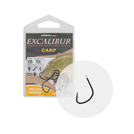 Carlige Energoteam Excalibur Pellet Feeder Nr.10 10buc/Plic