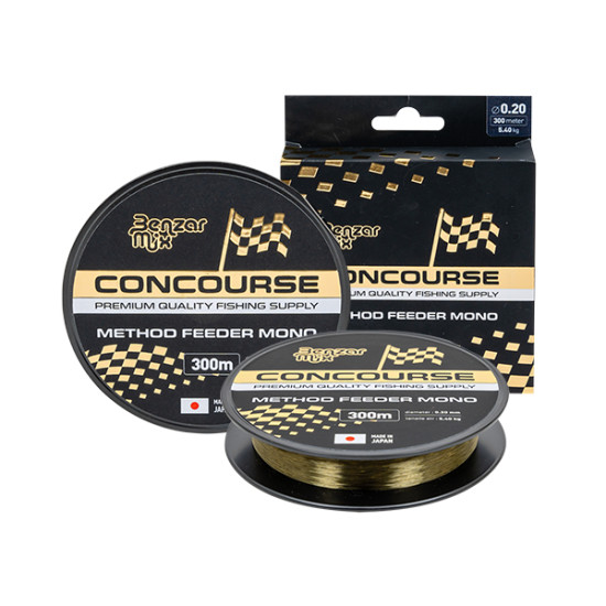Fir Monofilament Benzar Concourse Method Feeder, 300m, 0.22mm