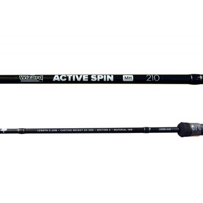 LANSETA WIZARD ACTIVE SPIN LIGHT 2.00M 10-30G