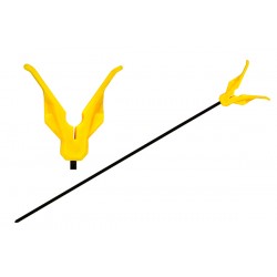SUPORT LANSETE V PORTOCALIU 45CM